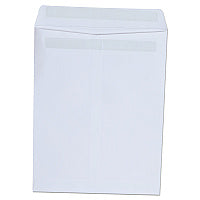 Universal Self-Stick Open End Catalog Envelope, #10 1/2, Square Flap, Self-Adhesive Closure, 9 x 12, White, 100/Box (UNV42101)