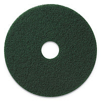 Americo Scrubbing Pads, 17" Diameter, Green, 5/Carton (400317)