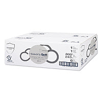 Papernet Heavenly Soft Standard Hardwound Roll Towel, 1-Ply, 7.8" x 800 ft, White, 6 Rolls/Carton (410102)