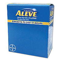 Aleve Pain Reliever Tablets, 50 Packs/Box (BXAL50)