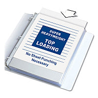 C-Line Super Heavyweight Polypropylene Sheet Protectors, Clear, 2", 11 x 8.5, 50/BX (61003)