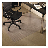 ES Robbins EverLife Chair Mats for Medium Pile Carpet, Rectangular, 46 x 60, Clear (122371)