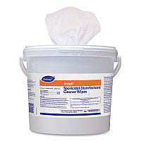 Diversey Avert Sporicidal Disinfectant Cleaner Wipes, Chlorine, 11 x 12, 160/Can, 4/CT (100895931)