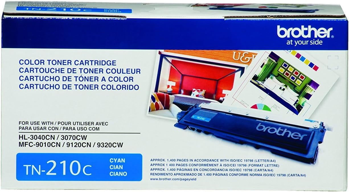 Brother TN-210C | Original Cyan Toner Cartridge