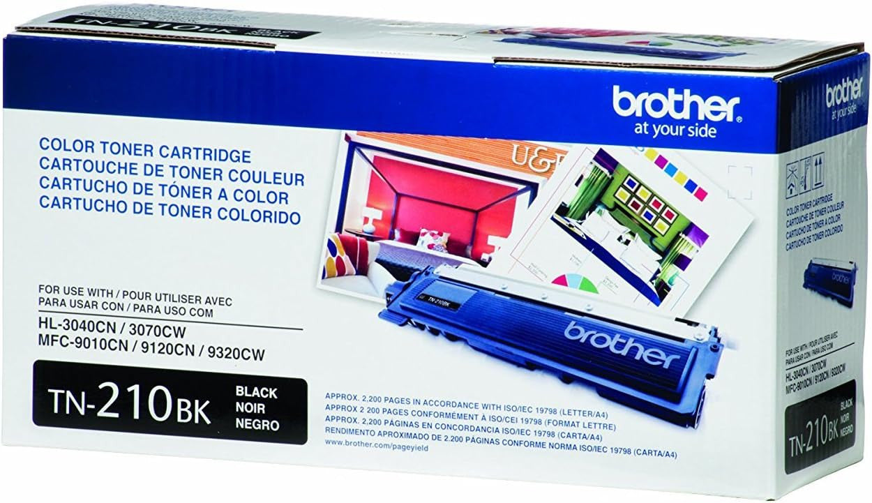 Brother TN-210BK | Original Black Toner Cartridge