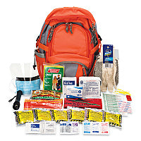 PhysiciansCare Emergency Preparedness First Aid Backpack, XL, 63 Pieces, Nylon Fabric (90001)