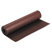 Pacon Rainbow Duo-Finish Colored Kraft Paper, 35 lb Wrapping Weight, 36" x 1,000 ft, Brown (63020)