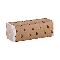 Boardwalk(R) C-Fold Paper Towels, 1-Ply, White, 2400 Towels (BWK6220)