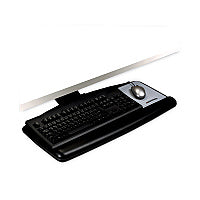 3M Easy Adjust Keyboard Tray, Standard Platform, 23" Track, Black (AKT90LE)