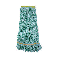 Boardwalk(R) Looped-End Mop Head, Extra Large Size, Green, 12 Mops (BWK1200XLCT)