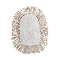 Boardwalk(R) Wedge Dust Mop Head, Cotton, 17 1/2l x 13 1/2w, White (BWK1491)