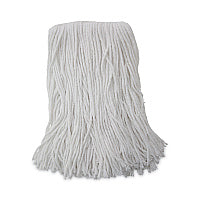 Boardwalk(R) Standard Mop Head, Rayon, Size No. 16, White, 12 Mop Heads (BWK2016R)