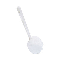 Boardwalk(R) Toilet Bowl Mop, White, 12" Plastic Handle (BWK00160EA)