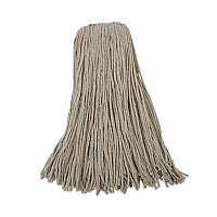 Boardwalk(R) Mop Head, Lie-Flat Head, Cotton, 32 oz, 12 Mop Heads (BWK732C)