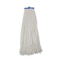 Boardwalk Mop Head, Economical Lie-Flat Head, Rayon Fiber, 32-Oz., White, 12/Carton (BWK732R)