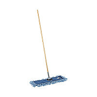 Boardwalk(R) Looped-End Dust Mop Kit, 24 x 5 Mop Head, Handle, Frame (BWKHL245BSPC)