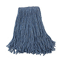 Boardwalk(R) Standard 16 oz Mop Head, Cut-End, Blue, 12 Mop Heads (BWK2020B)
