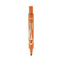 Avery MARKS A LOT Large Desk-Style Permanent Marker, Broad Chisel Tip, Orange, Dozen (8883) (08883)