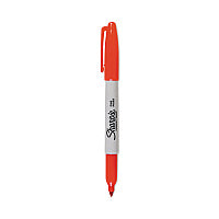 Sharpie Fine Tip Permanent Marker Value Pack, Fine Bullet Tip, Red, 36/Pack (1920937)