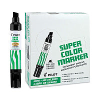 Pilot Jumbo Refillable Permanent Marker, Broad Chisel Tip, Black (45100)