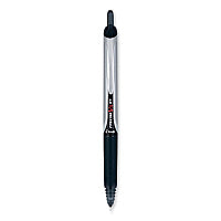 Pilot Precise V5RT Roller Ball Pen, Retractable, Extra-Fine 0.5 mm, Black Ink, Black Barrel, 30/Pack (84067)