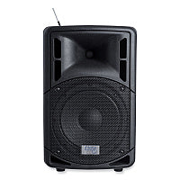 Oklahoma Sound Wireless PA System with Wireless Headset Microphone, 40 W, Black (PRA8000PRA87)