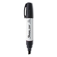 Sharpie Permanent Paint Marker, Extra-Broad Chisel Tip, Black (35564)
