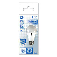 LED Soft White A19 Garage Door Opener Bulb, 14 W (93116005)