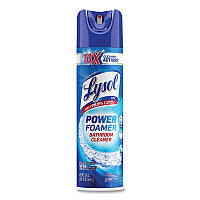 Lysol(R) Power Foam Bathroom Cleaner, Island Breeze, 24 oz. Spray Can (02569)