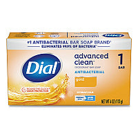 Deodorant Bar Soap, Iconic Dial Gold Fragrance, 4 oz, 36/Carton (92617)