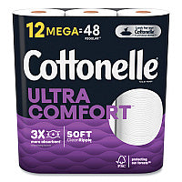 Cottonelle(R) Ultra Toilet Paper, 2-Ply, 284 Sheets, 48 Rolls (55494)