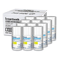 Boardwalk(R) Metered Air Freshener Refill, Citrus Sunrise, 12 Cans (BWK904)