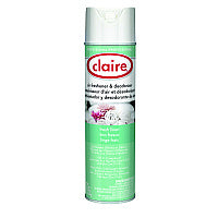 Claire Aerosol Air Freshener and Deodorizer, Fresh Linen, 10 oz Aerosol Spray, 12 Cans (163)