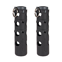 ergodyne Squids 3745 Tool Grip and Tether Attachment Point, 1 lb Max Working Capacity, 5.5" Long, Black, 2/Pack (19747)