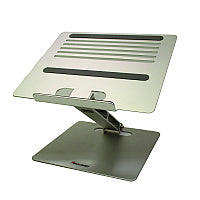 AbilityOne 7110017136390, SKILCRAFT Laptop Riser, 9.5 x 8.5 x 1.5 to 8, Silver