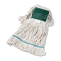 Boardwalk(R) Super Loop Mop Heads, Medium, White, 12 Mops (BWK502WHCT)