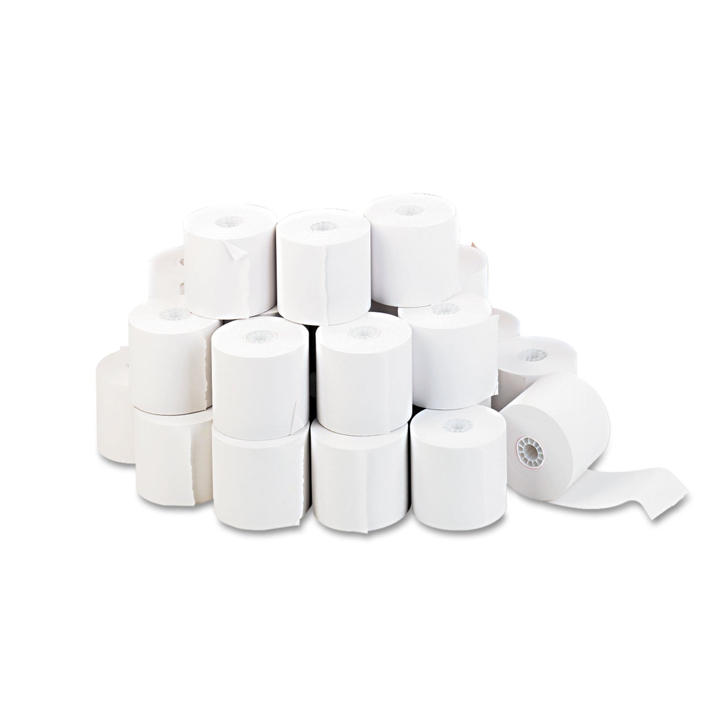Universal Impact and Inkjet Printing Bond Paper Rolls, 0.5" Core, 2.25" x 150 ft, White (35710EA)