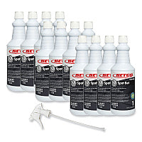 Betco FiberPro Spot Bet Stain Remover, Country Fresh Scent, 32 oz Bottle, 12/Carton (4251200)