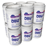 Diversey Oxivir TB Disinfectant Wipes, 7 x 6, White, 160/Canister, 12 Canisters/Carton (4599516)