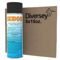 Diversey Skidoo Institutional Flying Insect Killer, 15 oz Aerosol Spray, 6/Carton (5814919)