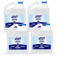 PURELL Healthcare Surface Disinfectant, Fragrance Free, 128 oz Bottle, 4/Carton (434004)