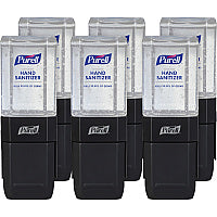 PURELL ES1 Hand Sanitizer Dispenser Starter Kit, 450 mL, 3.12 x 5.88 x 5.81, Graphite, 6/Carton (4424D6CT)