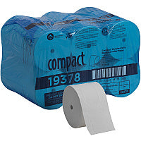 Compact(R) Coreless Toilet Paper, 2-Ply, 1500 Sheets, 18 Rolls (19378)
