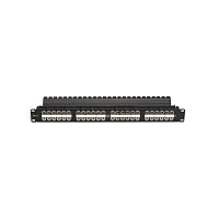 Black Box Cat6 Feed-through Patch Panel - 1u, Unshielded, 48-port, Gsa, Taa (JPM820AHD)