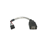 StarTech 6" Usb A To Usb 4 Pin Header Cable (USBMBADAPT)