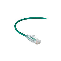 Black Box Cat6a 500-mhz Snagless 28awg Stranded Ethernet Patch Cable-unshielded (utp), Cm Pvc (rj45 M/m), Green, 10-ft. (3.0-m) (C6APC28GN10)