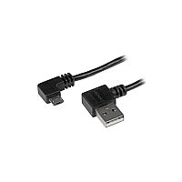 StarTech 1m 3 Ft Right Angle Micro-usb Cable (USB2AUB2RA1M)