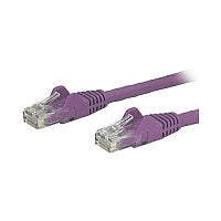 StarTech 12ft Cat6 Ethernet Cable Purple 100w Poe (N6PATCH12PL)