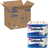Cottonelle(R) Clean Care Toilet Paper, 1-Ply, 170 Sheets, 48 Rolls (12456)
