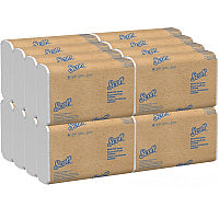 Scott Essential Multi-Fold Towels, 1-Ply, 8 x 9.4, White, 250/Pack, 16 Packs/Carton (37490)